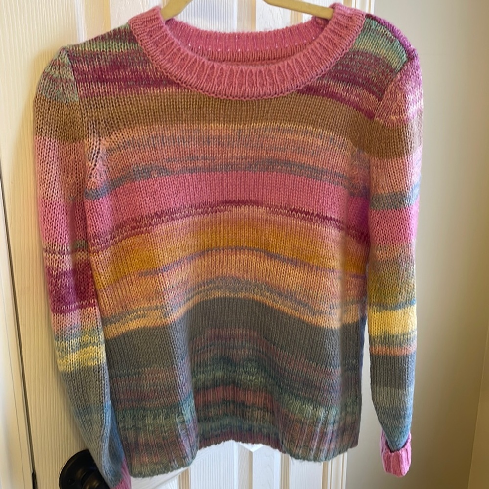 LOFT space dye sweater; never worn